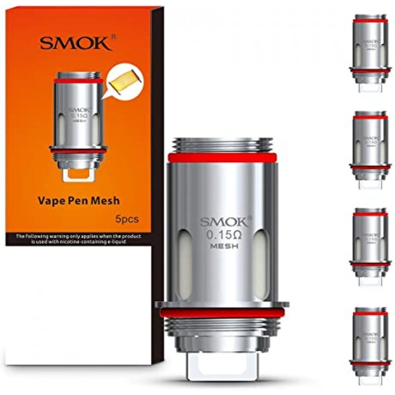 elf bar vape uk Smok Vape Pen 22 Coils – The Vape Lounge main image 1