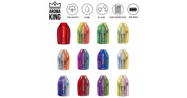 aroma king bugatti spaceship 7000 puffs disposable vape AL Fakher Crown Bar 8000 Pro Review: Full Deep Dive main image 0