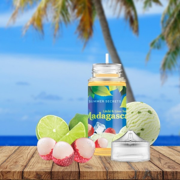 Nomadic Elixirs - Madagascar Litchi, Lime Sorbet 100ml Nomadic Elixirs - Madagascar Litchi, Lime Sorbet 100ml