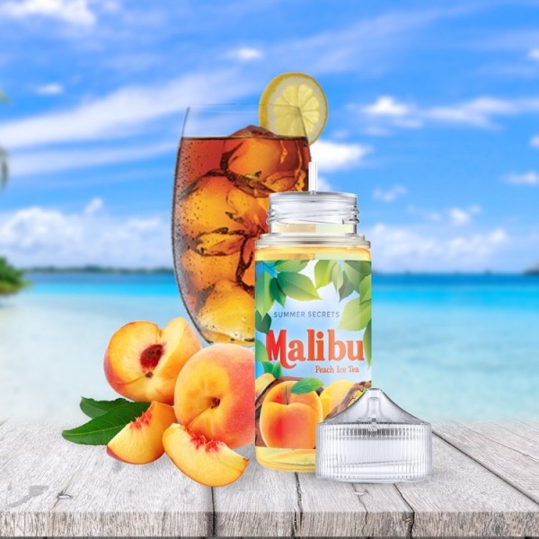 Nomadic Elixirs - Malibu Peach Ice Tea 100ml Nomadic Elixirs - Malibu Peach Ice Tea 100ml