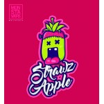 Monsta Vape - Strawz Apple 60ML (LOW MINT)